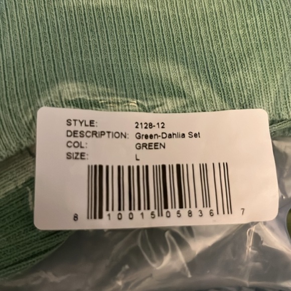 NWT SER.O.YA GREEN DAHLIA SET - Picture 8 of 9